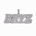 Personalised Baguette Letter Pendant